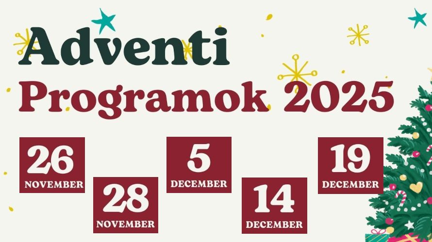 Adventi programok 2025 – Sáta